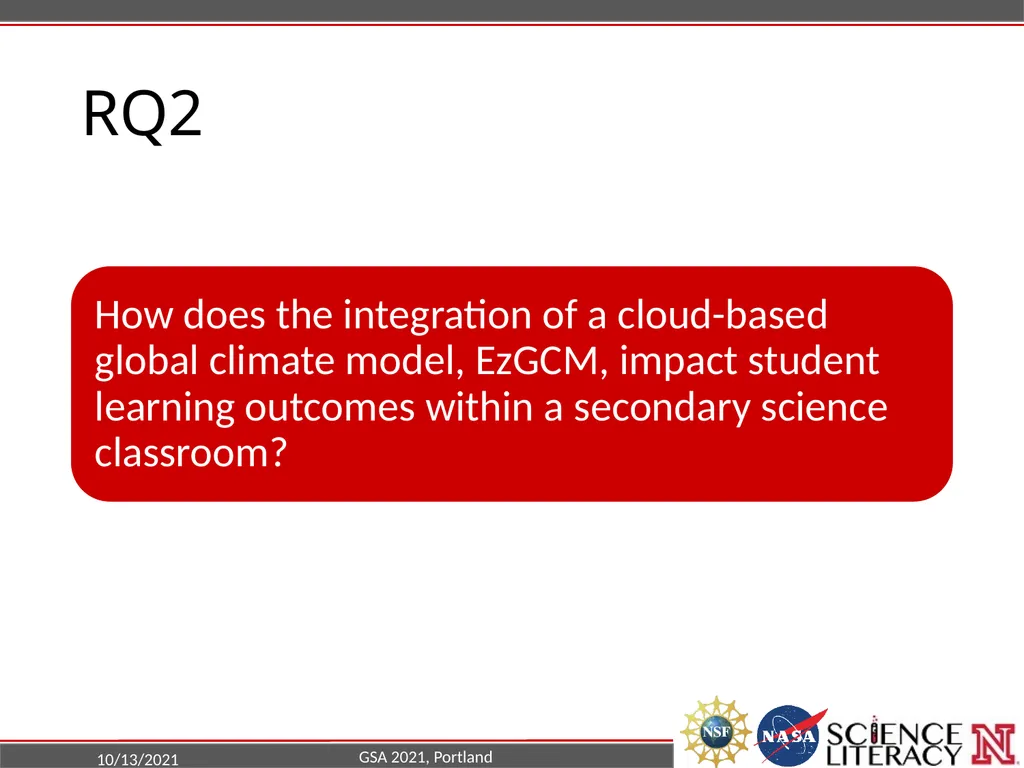 Teaching Earth's Climate Using a Student Friendly - slide 11 of 16