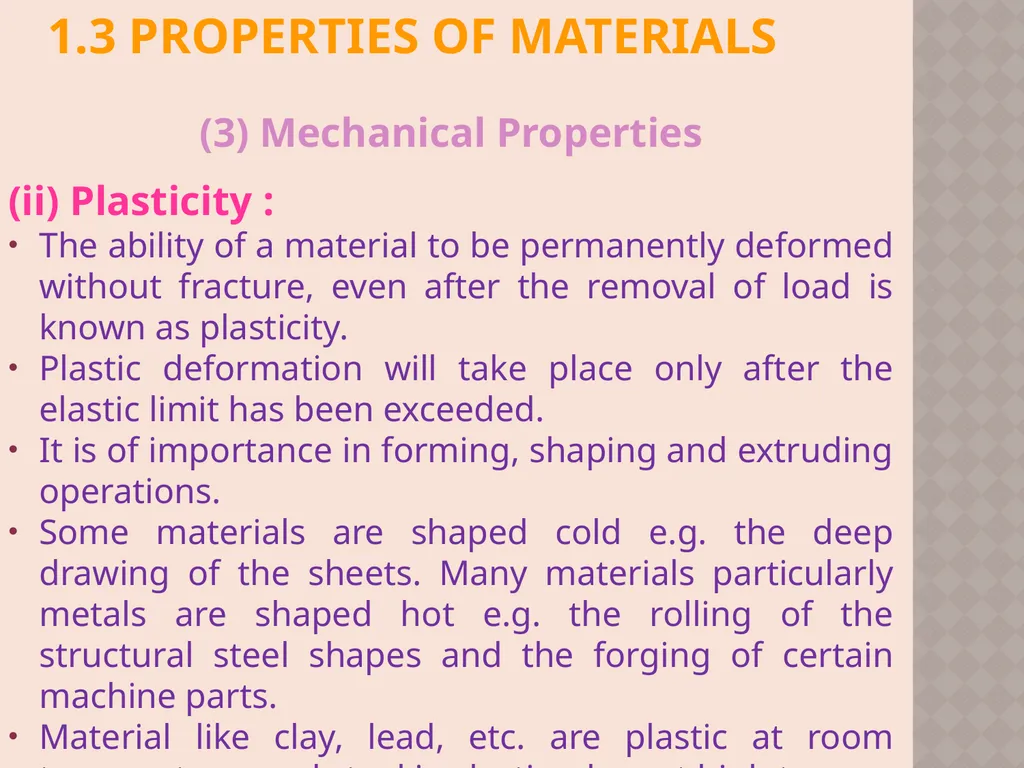 CH. No. 1 INTRODUCTION TO MATERIAL SCIENCE & - slide 23 of 52
