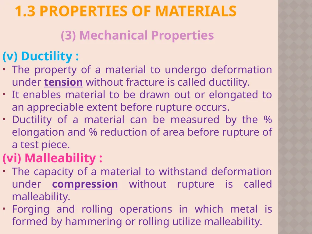 CH. No. 1 INTRODUCTION TO MATERIAL SCIENCE & - slide 26 of 52