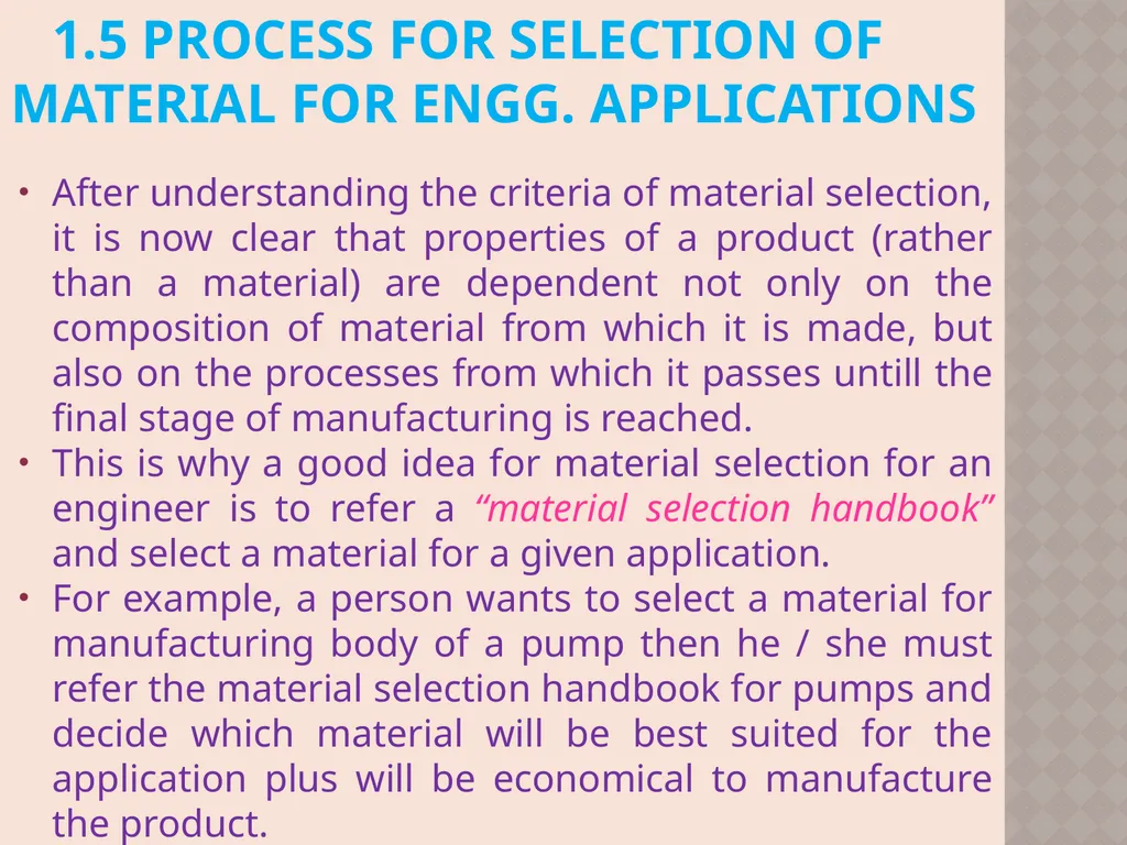 CH. No. 1 INTRODUCTION TO MATERIAL SCIENCE & - slide 51 of 52