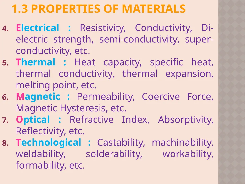 CH. No. 1 INTRODUCTION TO MATERIAL SCIENCE & - slide 16 of 52