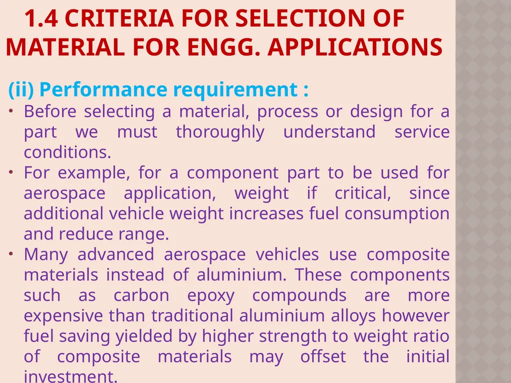 CH. No. 1 INTRODUCTION TO MATERIAL SCIENCE & - slide 45 of 52