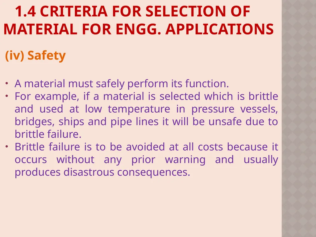 CH. No. 1 INTRODUCTION TO MATERIAL SCIENCE & - slide 47 of 52