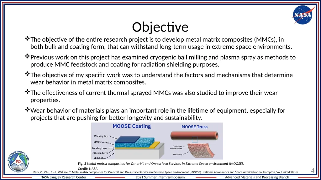 Wear and Tribology of Metal matrix composites for - slide 4 of 13