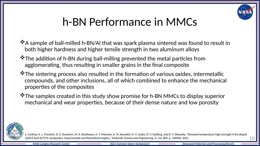 Wear and Tribology of Metal matrix composites for - slide 10 of 13