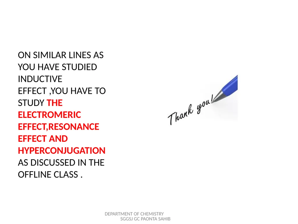 SYLLABUS: CHEM 101TH; SECTION-C Fundamentals of - slide 20 of 20