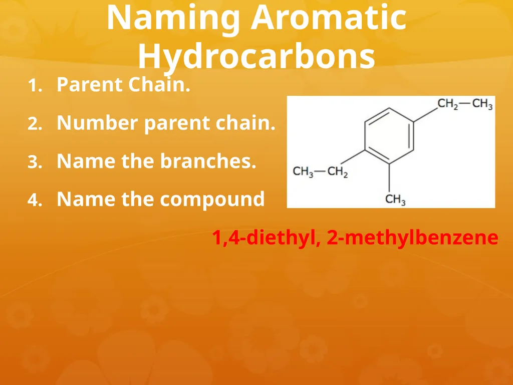 Cycloalkanes & Aromatic Rings Cycloalkanes Carbon - slide 16 of 18