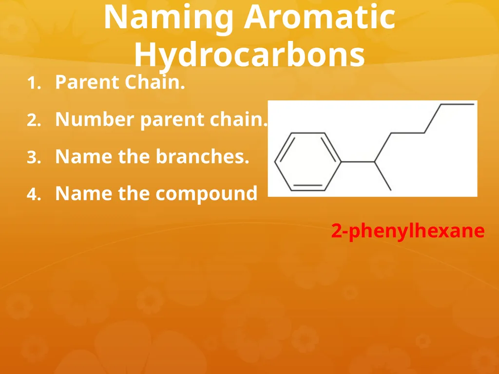 Cycloalkanes & Aromatic Rings Cycloalkanes Carbon - slide 17 of 18