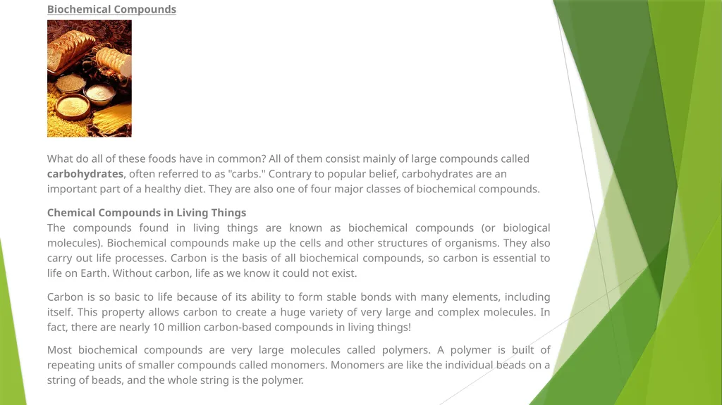 Elements and Compounds Elements and Compounds What - slide 6 of 19