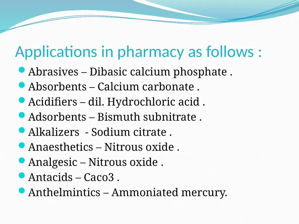 Study of all elements and their compounds except - slide 6 of 6