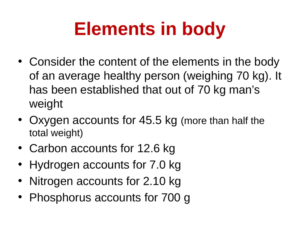 BioInorganic Chemistry Week 1 Dear students, - slide 3 of 21