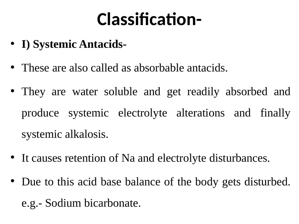 Gastrointestinal agents Define and classify - slide 13 of 45