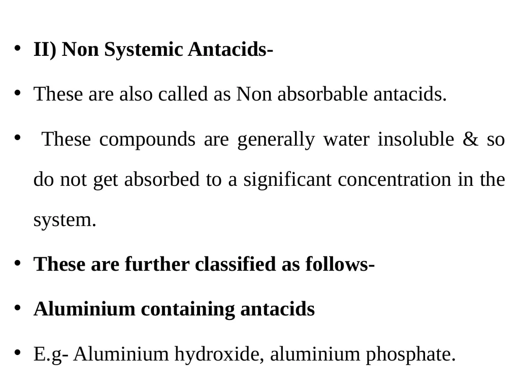 Gastrointestinal agents Define and classify - slide 14 of 45