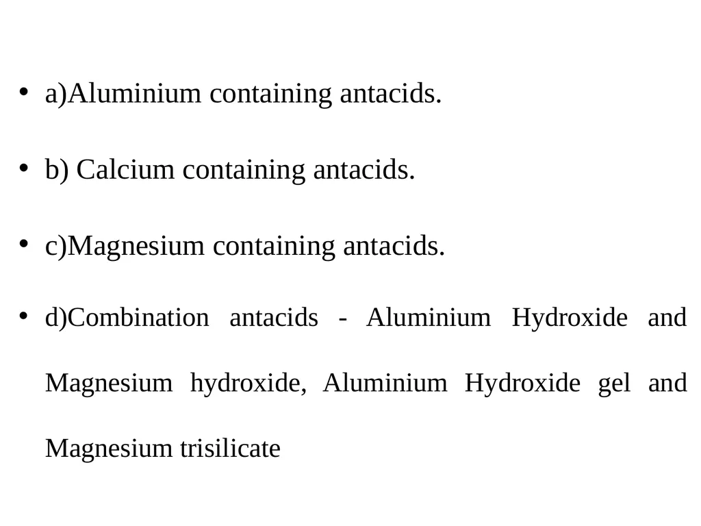 Gastrointestinal agents Define and classify - slide 4 of 45