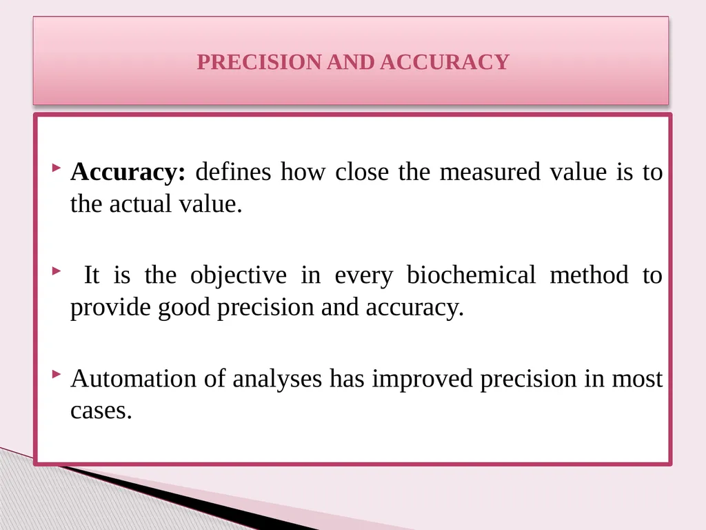 Introduction to Clinical biochemistry Lecture : 1 - slide 34 of 44