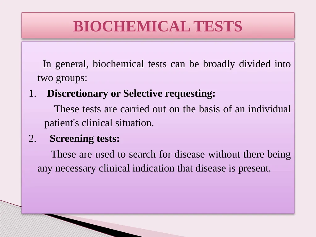 Introduction to Clinical biochemistry Lecture : 1 - slide 6 of 44