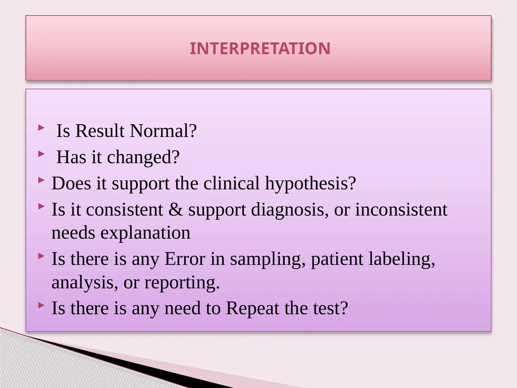Introduction to Clinical biochemistry Lecture : 1 - slide 28 of 44