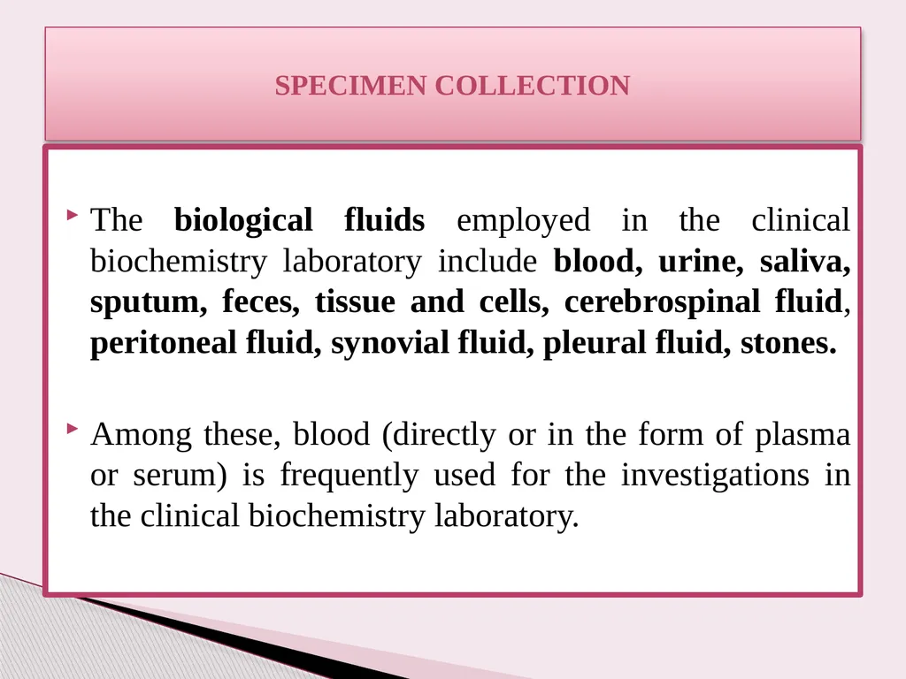 Introduction to Clinical biochemistry Lecture : 1 - slide 22 of 44