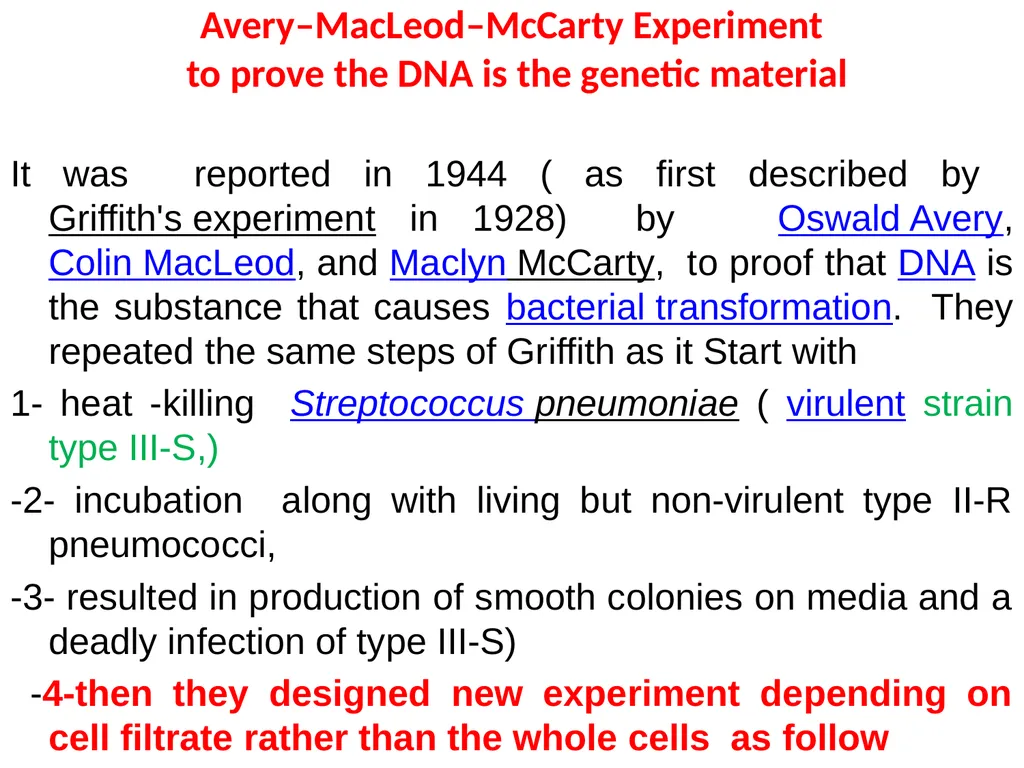 Molecular biology first and second lectures - slide 6 of 21