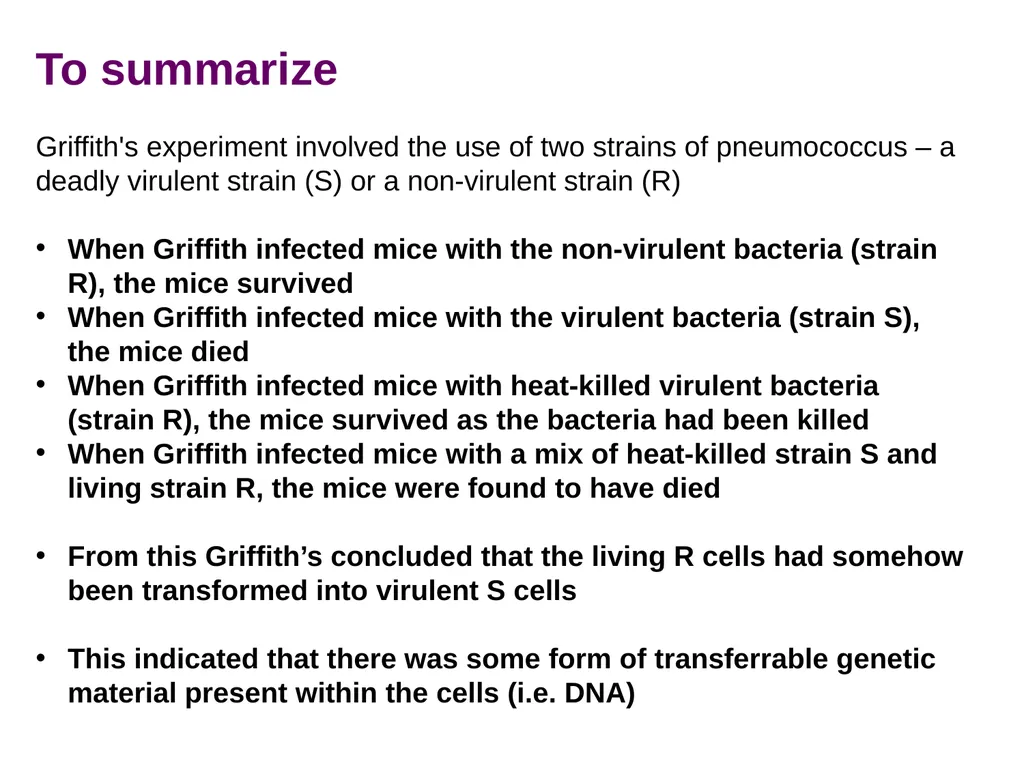 Molecular biology first and second lectures - slide 5 of 21