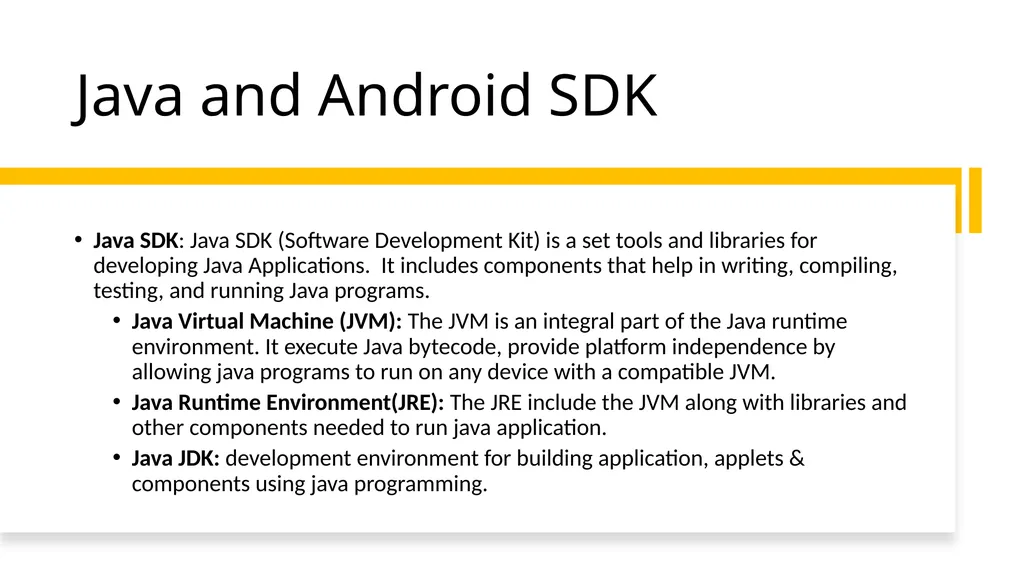Mobile Application Development CS5603 By Abdul Haq - slide 13 of 16