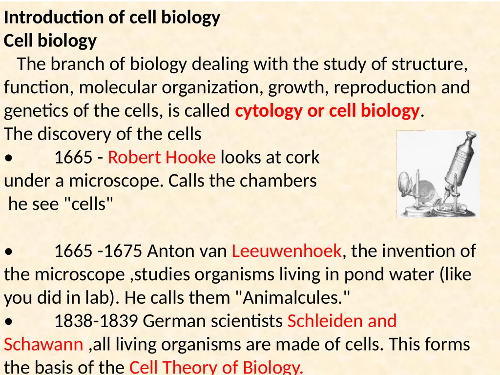 The cell (نظري) Dr. israa Hussein lec 1- - slide 2 of 30