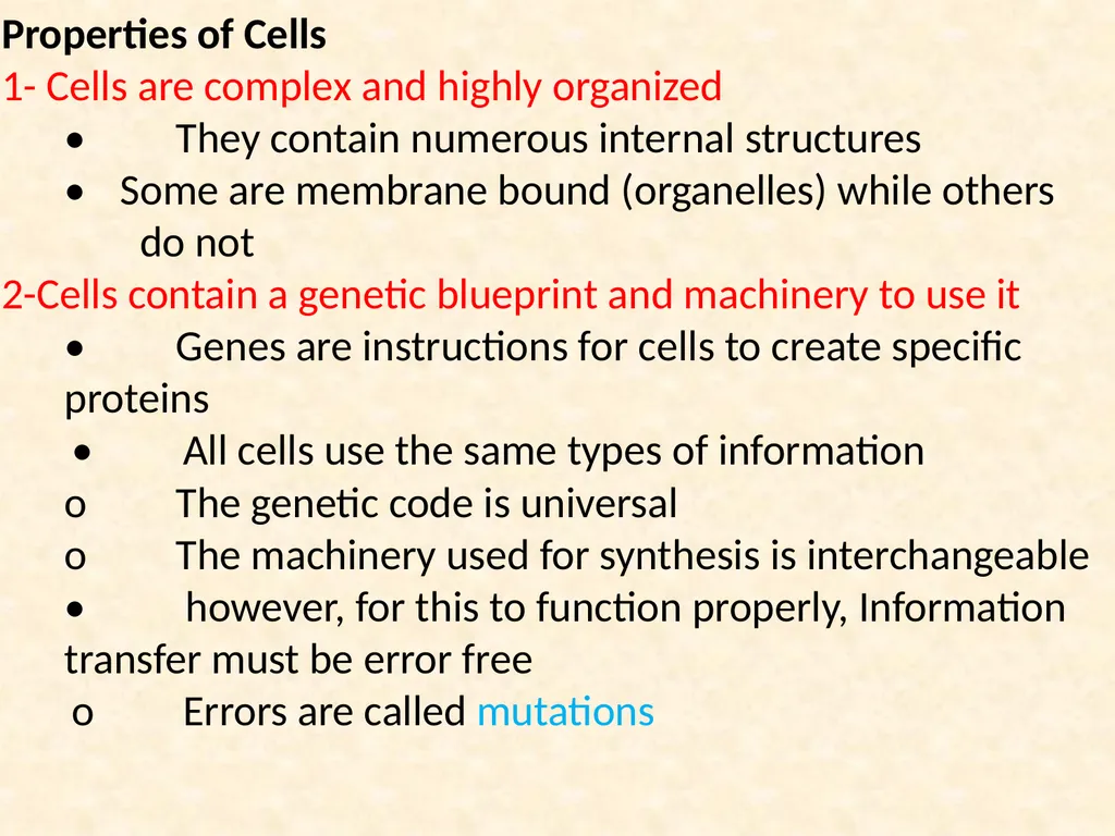 The cell (نظري) Dr. israa Hussein lec 1- - slide 4 of 30