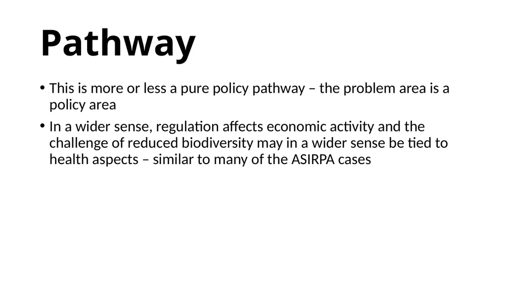 Case: marine biodiversity Magnus Gulbrandsen - slide 5 of 18