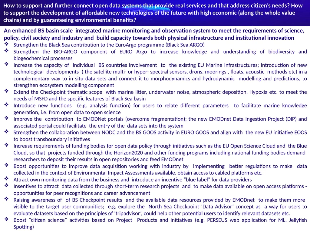 Save the Black Sea – the challenge to understand - slide 3 of 5