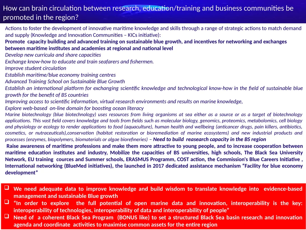 Save the Black Sea – the challenge to understand - slide 5 of 5