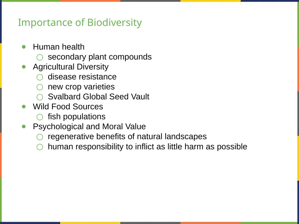 Chapter 47 CONSERVATION BIOLOGY AND BIODIVERSITY - slide 12 of 21