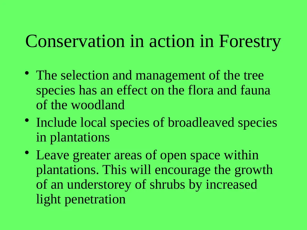 1.4.9 Human Impact on an Ecosystem 2 Conservation - slide 40 of 44