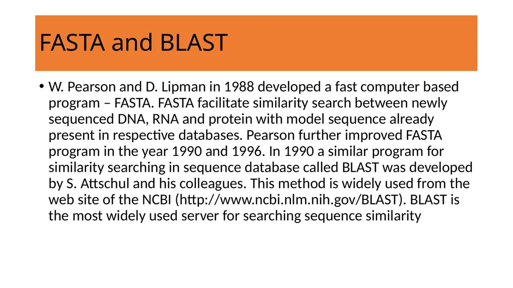 Bioinformatics- Introduction Shilpa Deshpande - slide 10 of 15