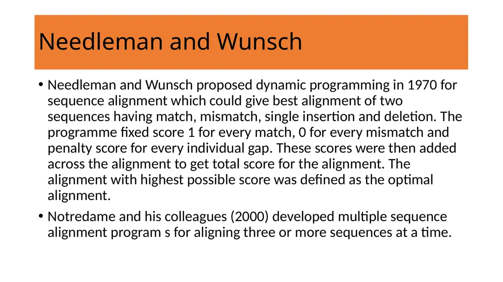 Bioinformatics- Introduction Shilpa Deshpande - slide 8 of 15