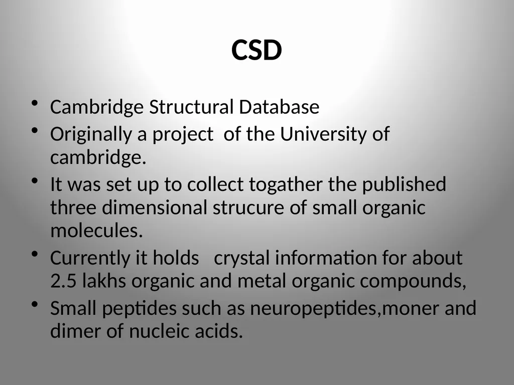 BIOINFORMATICS DATABASES UNIT IV DATABASE A - slide 35 of 38