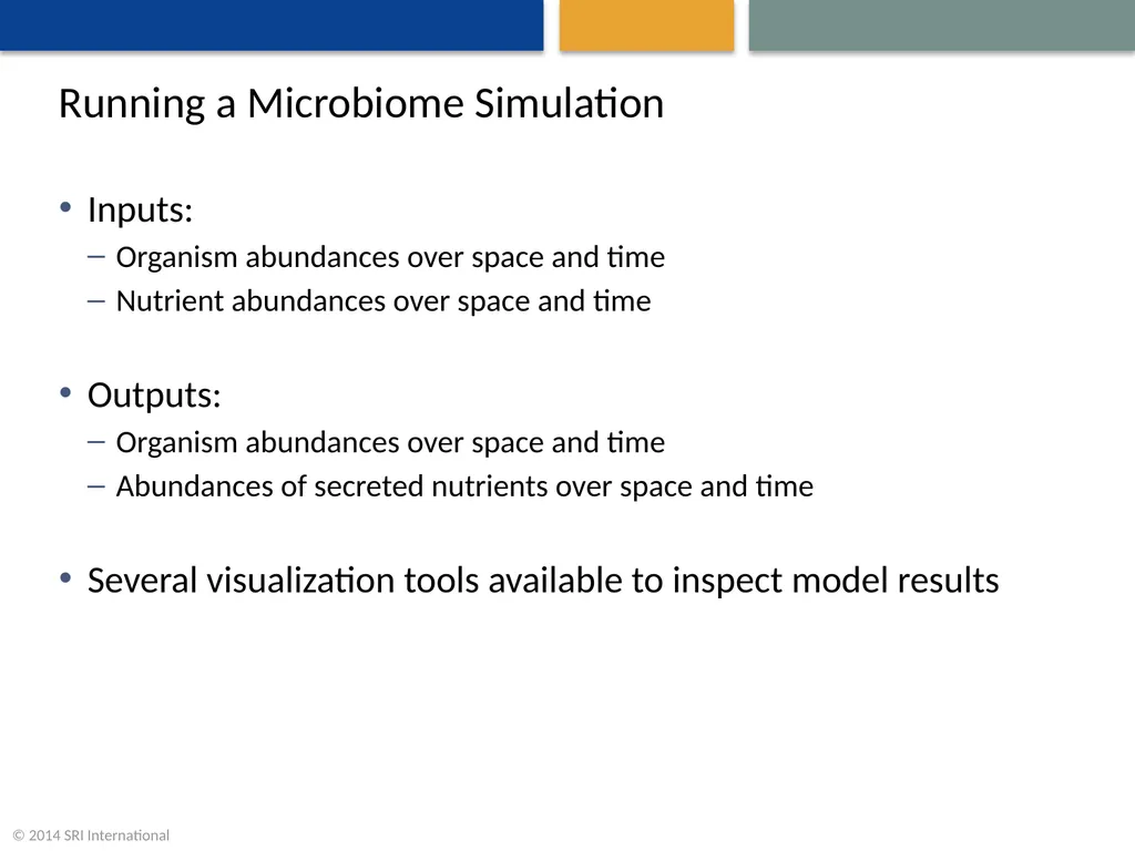 A Community Effort to Model the Human Microbiome - slide 14 of 16