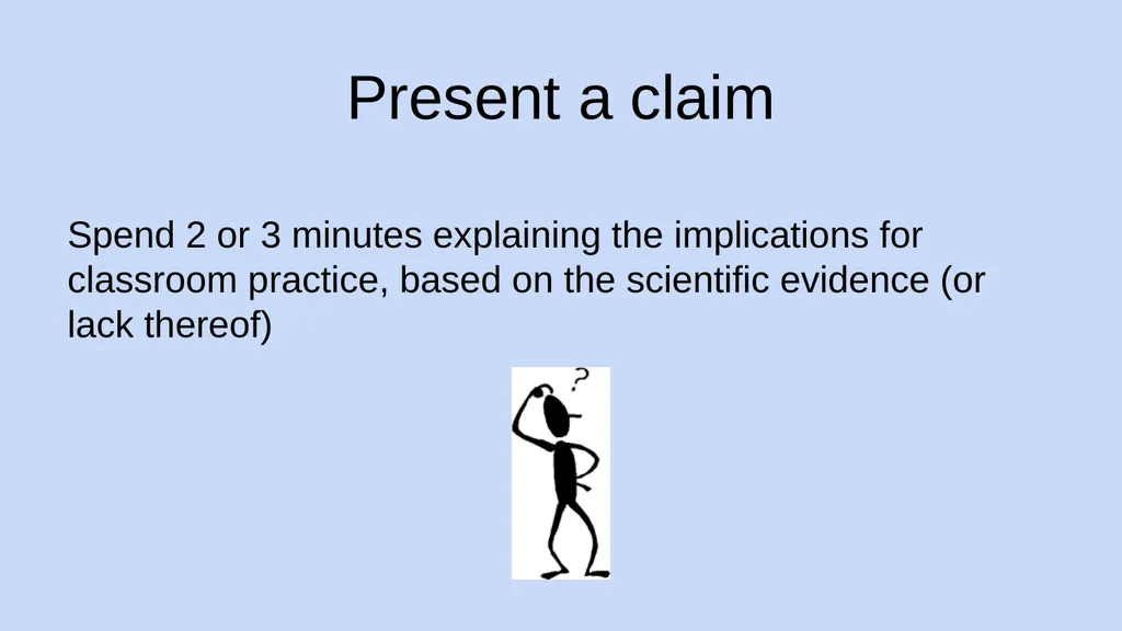 Science of Learning: Critical Thinking about - slide 17 of 21