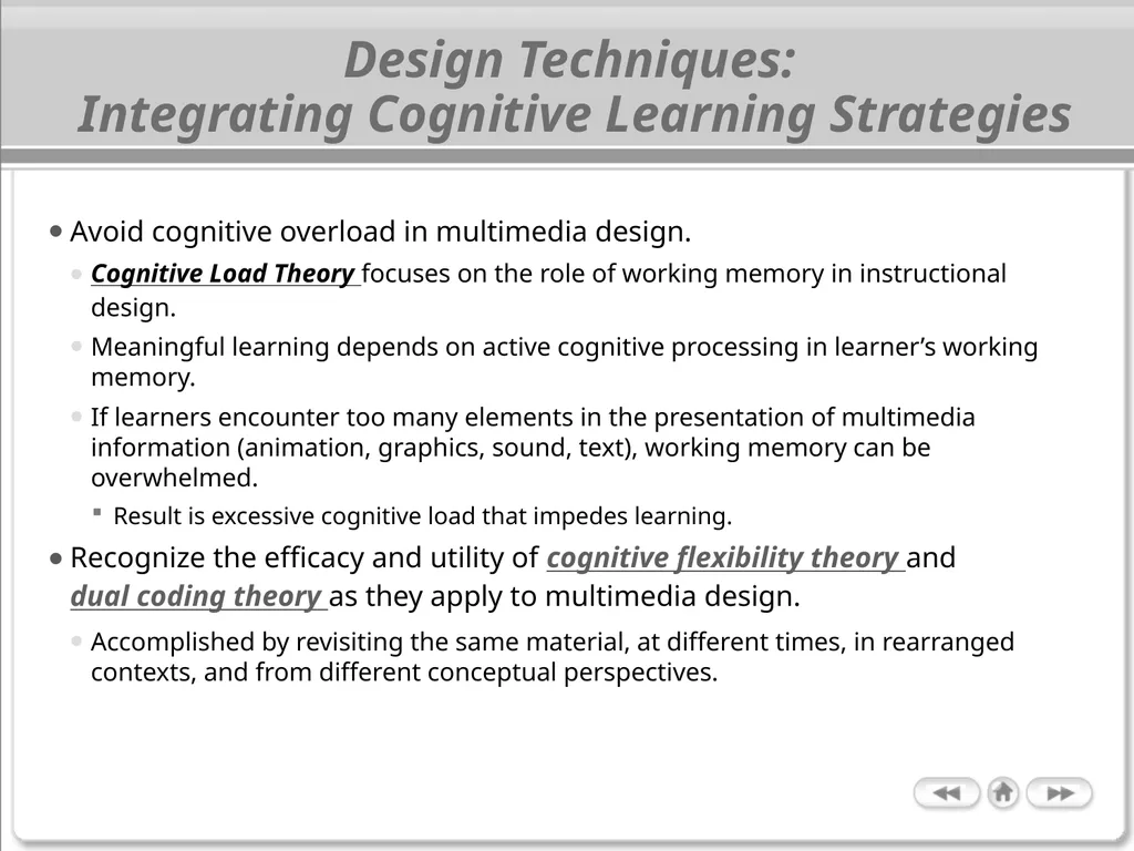 The Cognitive Science of Learning: Implications - slide 15 of 45
