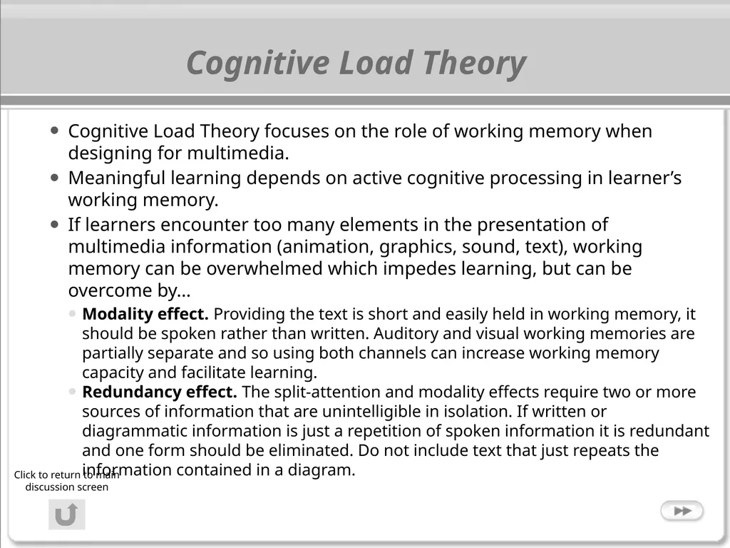 The Cognitive Science of Learning: Implications - slide 25 of 45