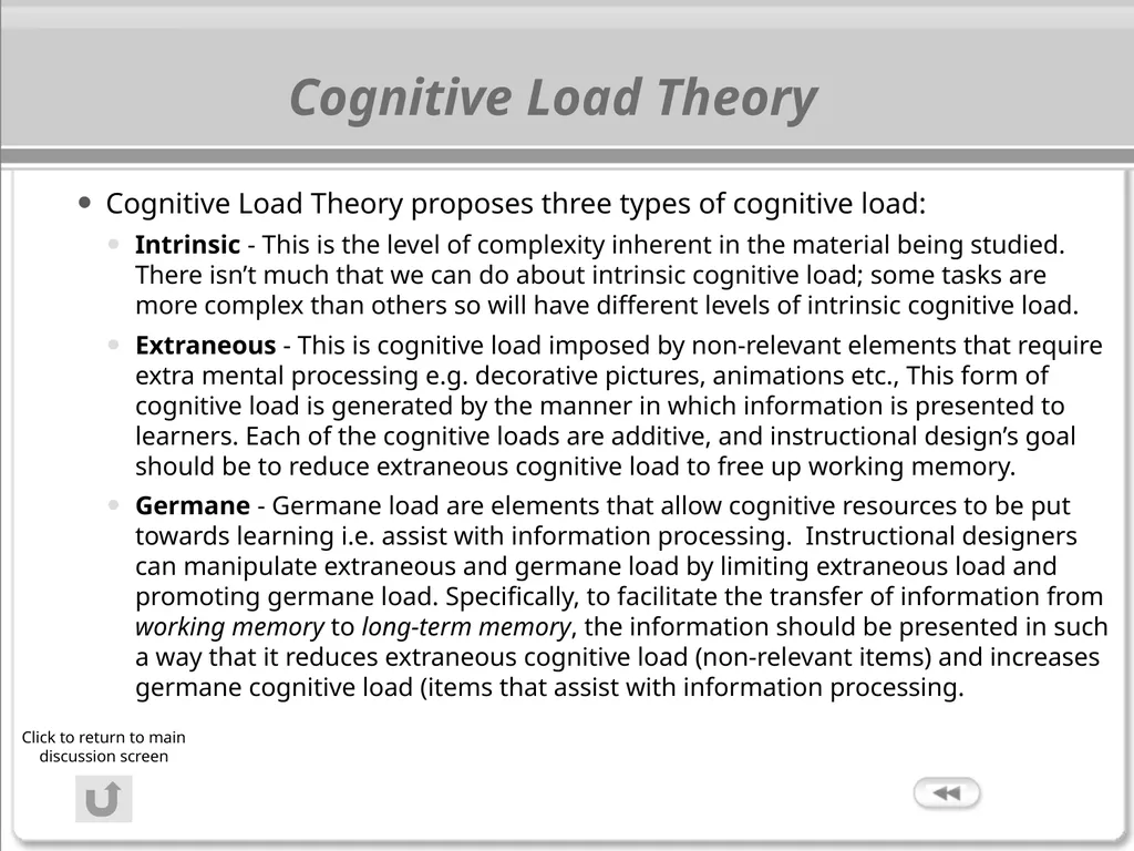 The Cognitive Science of Learning: Implications - slide 26 of 45