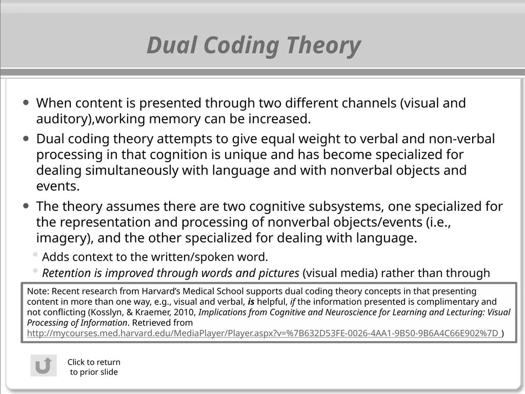 The Cognitive Science of Learning: Implications - slide 30 of 45