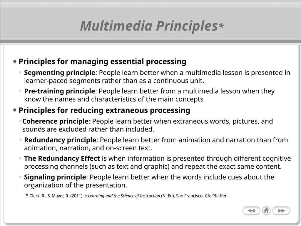 The Cognitive Science of Learning: Implications - slide 18 of 45