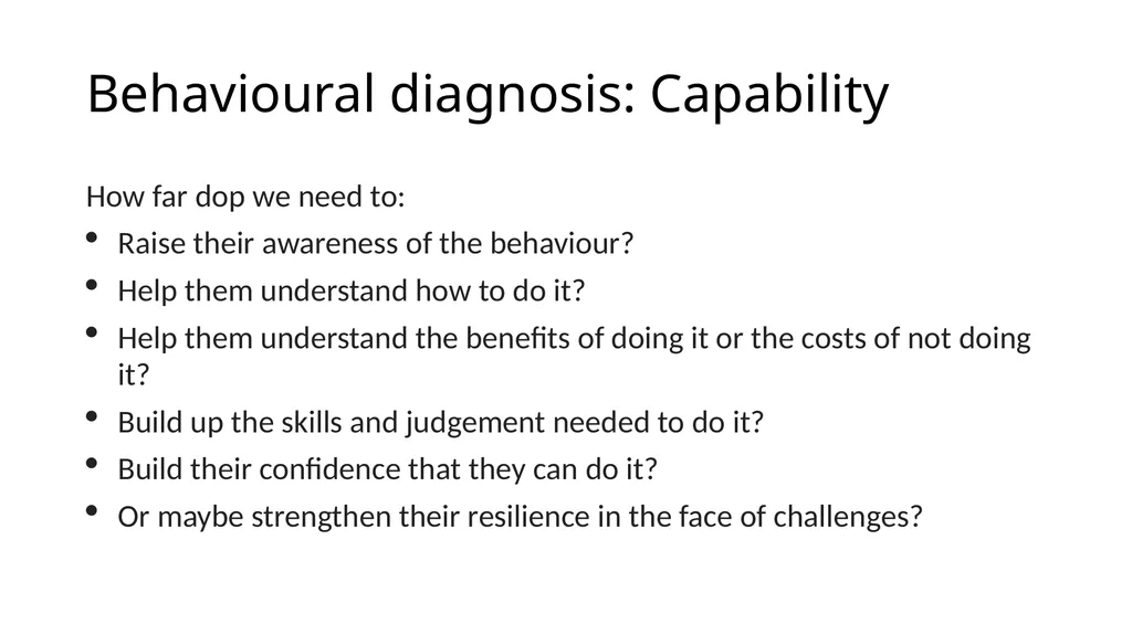 Can the behavioural sciences save humankind from - slide 13 of 17