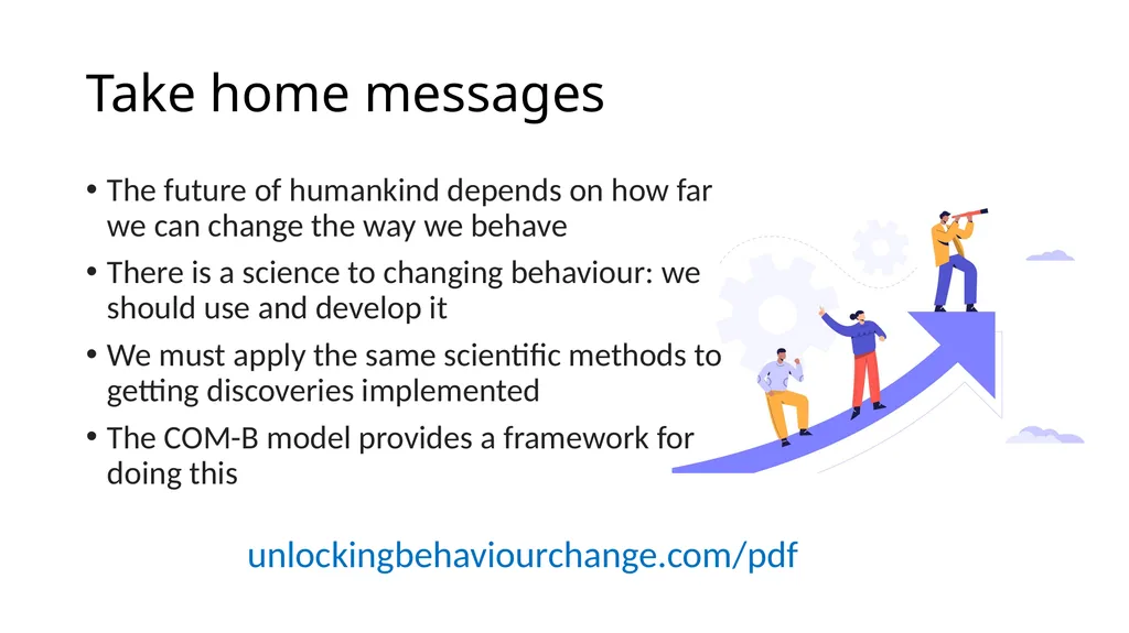 Can the behavioural sciences save humankind from - slide 17 of 17