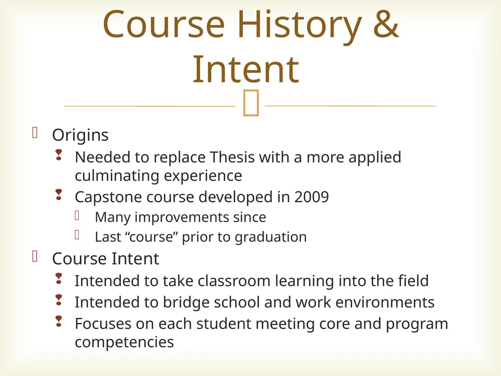 Behavioral Sciences & Health Promotion Capstone - slide 3 of 16