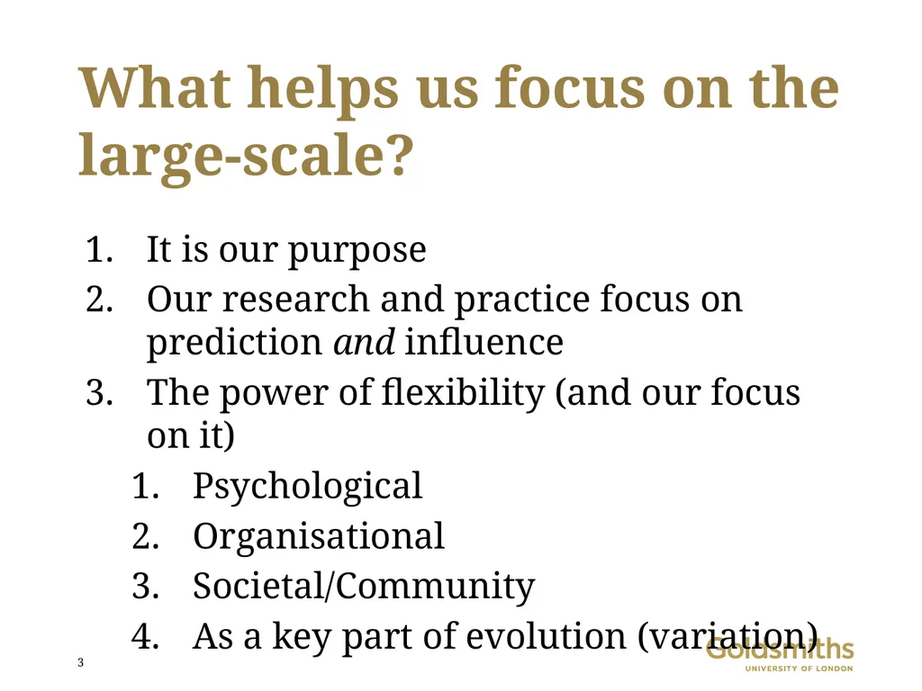 Contextual behavioural science and large-scale - slide 3 of 40