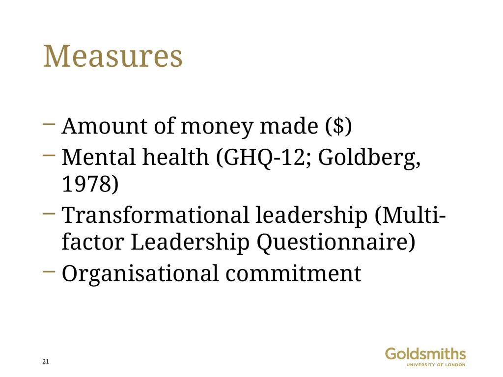 Contextual behavioural science and large-scale - slide 21 of 40