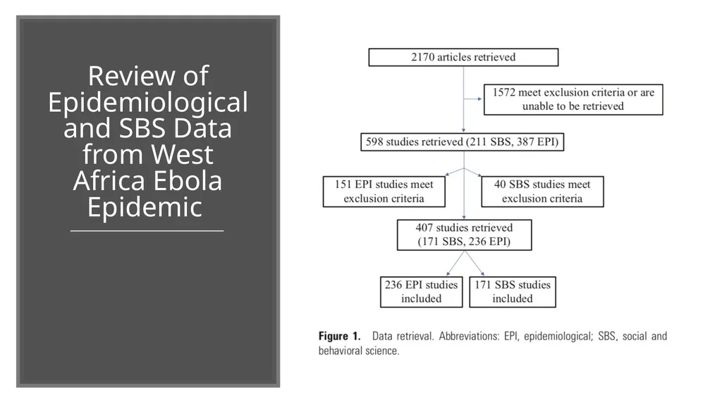 Social and Behavioral Analysis in Ebola Epidemics: - slide 5 of 12