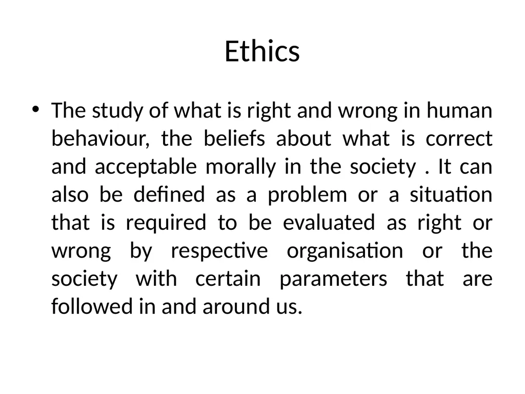 Ethical issue in Forensic Sciences School of - slide 3 of 7
