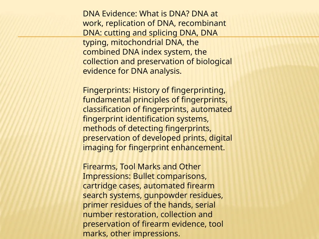 Syracuse University Project Advance Forensic - slide 9 of 28